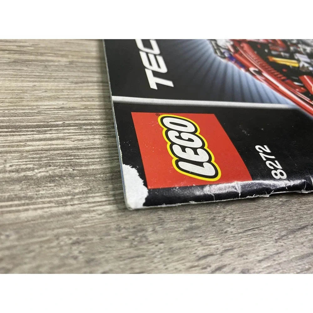 LEGO Technic 8272 Snowmobile Instruction Manual Booklet 2007 Illustrated‎